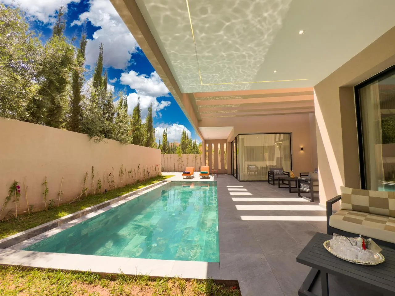 Villa de prestige meublée avec piscine — Noria Golf — Route de Tahanaout, Marrakech — Photo 4