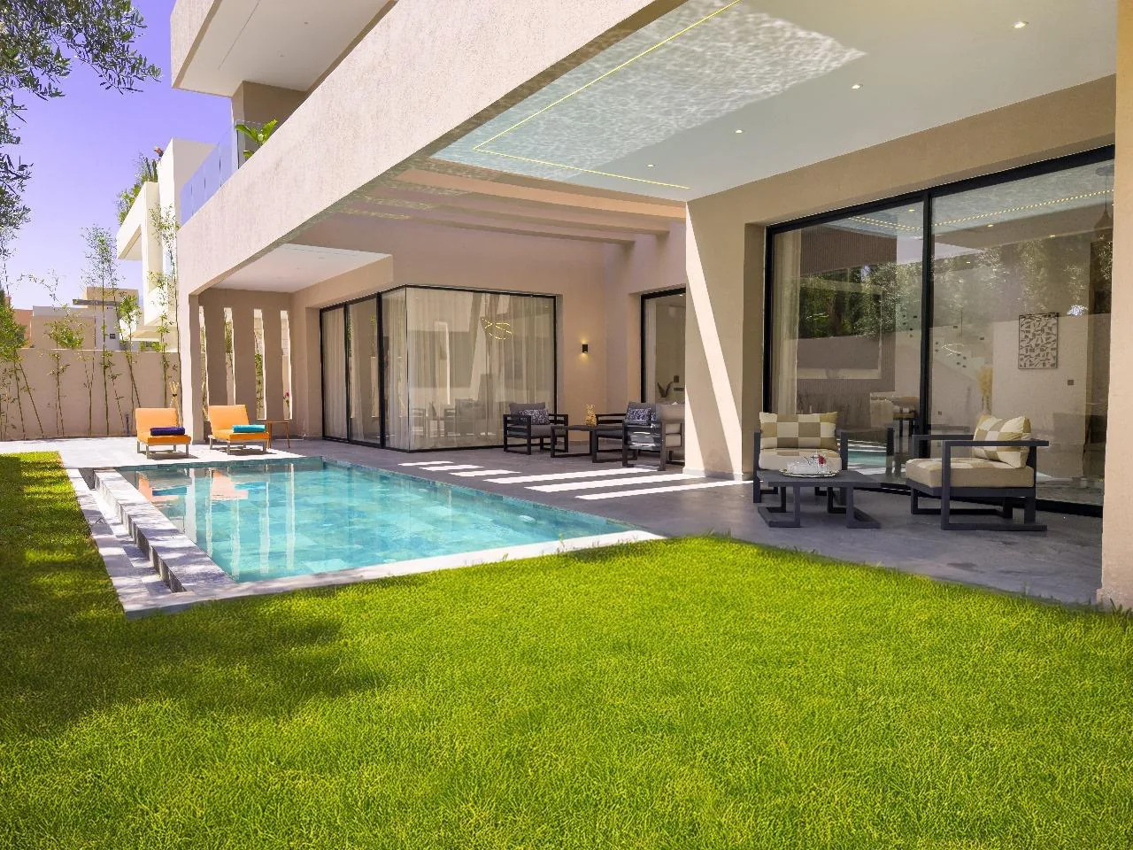 Villa de prestige meublée avec piscine — Noria Golf — Route de Tahanaout, Marrakech