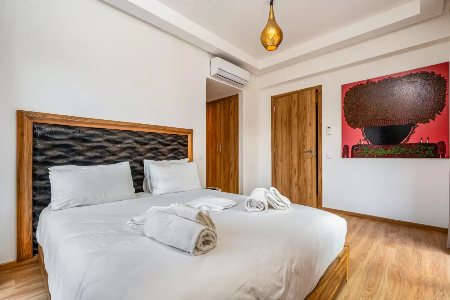 Appartement F3 contemporain, entièrement meublé, en rez-de-jardin – Noria Golf — Route de Tahanaout, Marrakech — Photo 8