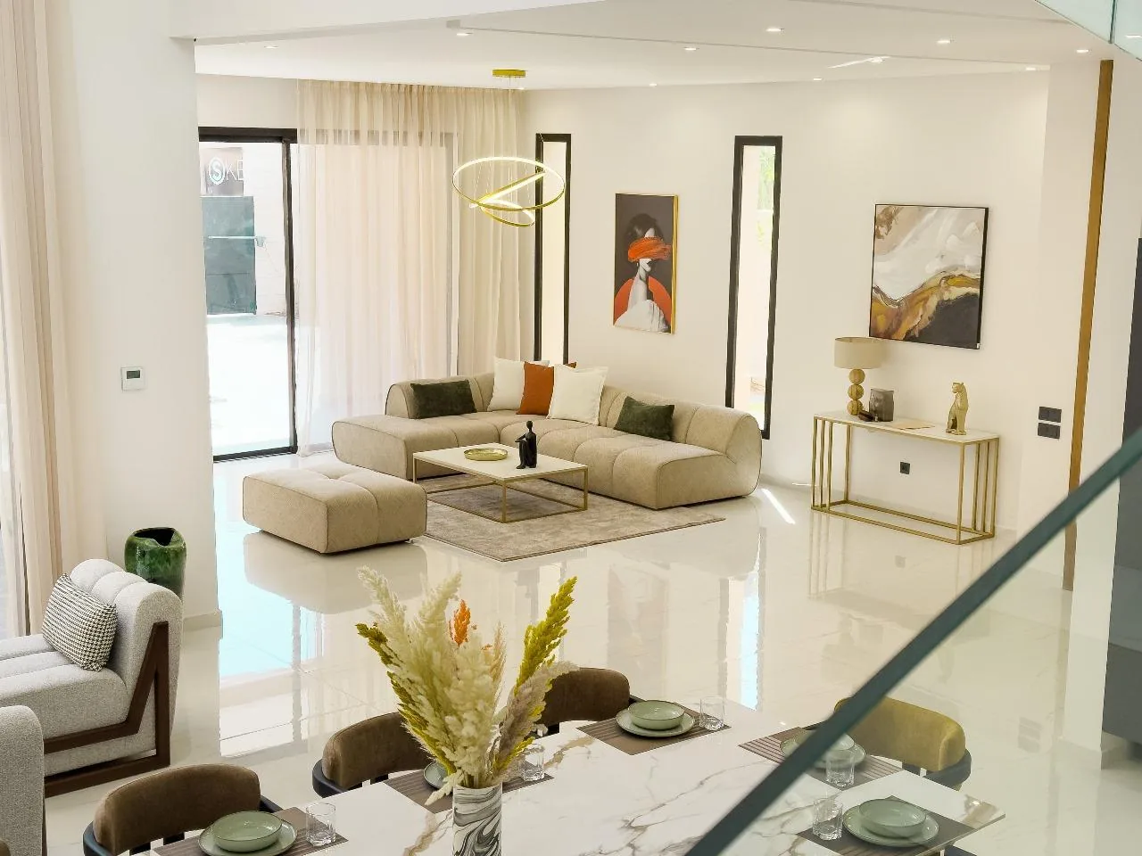 Villa de prestige meublée avec piscine — Noria Golf — Route de Tahanaout, Marrakech — Photo 15