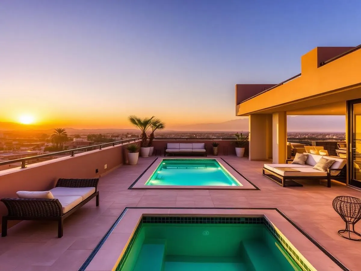 Penthouse terrasse — Agdal