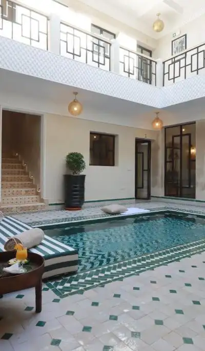 Riad Maison d’hôtes agréée – 7 suites à vendre — Guéliz, Marrakech — Photo 1