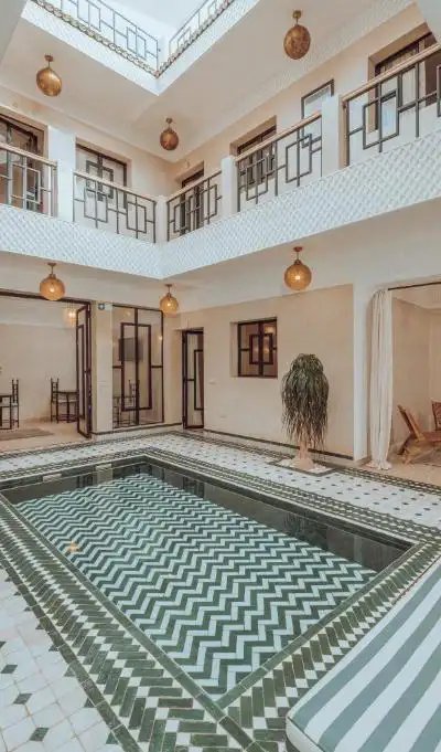 Riad Maison d’hôtes agréée – 7 suites à vendre — Guéliz, Marrakech — Photo 15
