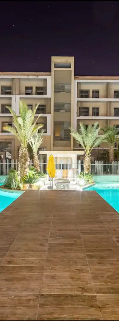 Appartement F2 meublé avec piscine à vendre — Route de Casablanca, Marrakech — Photo 9
