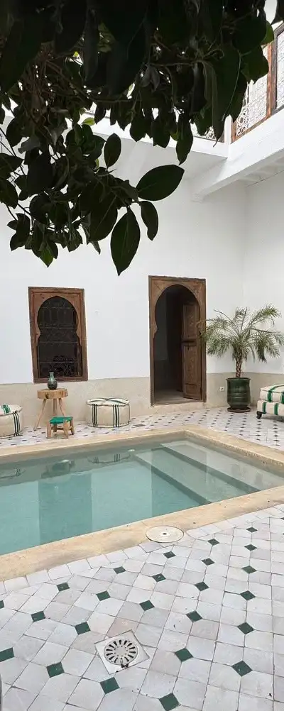 Riad 5 chambres – Maison d’Hôtes classée – Bab Doukkala / Dar El Bacha — Guéliz, Marrakech — Photo 2