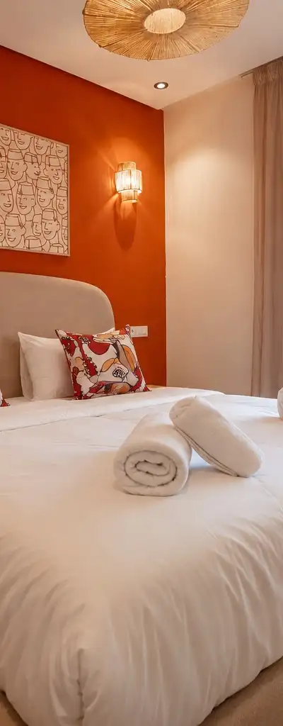 Appartement F3 meublé haut standing à louer — Victor Hugo, Marrakech — Photo 1