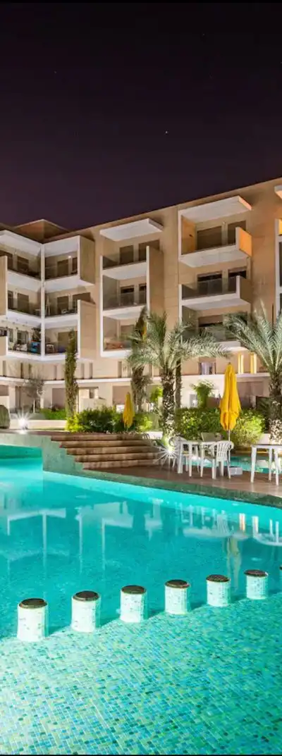 Appartement F2 meublé avec piscine à vendre — Route de Casablanca, Marrakech — Photo 1