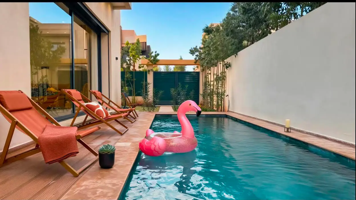Villa premium meublée à louer au domaine golfique Noria — Route de Tahanaout, Marrakech