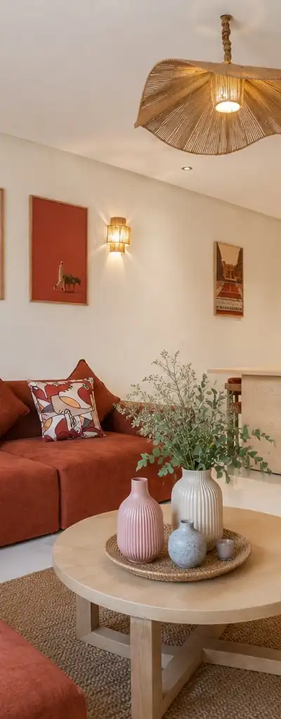 Appartement F3 meublé haut standing à louer — Victor Hugo, Marrakech — Photo 2