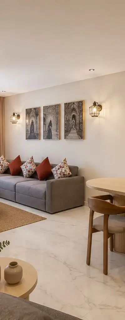 Appartement F3  haut standing à louer — Victor Hugo, Marrakech — Photo 4