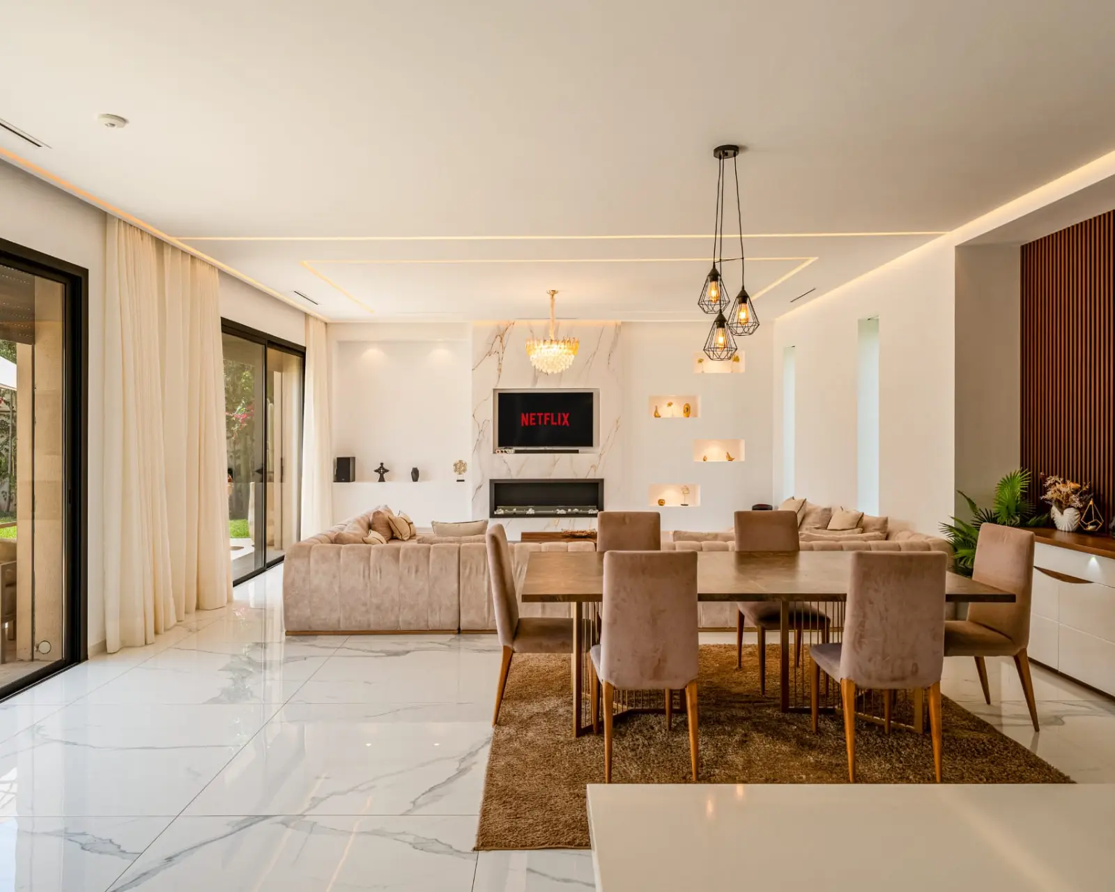 VILLA CONTEMPORAINE DE PRESTIGE — Route de l'Ourika, Marrakech — Photo 3