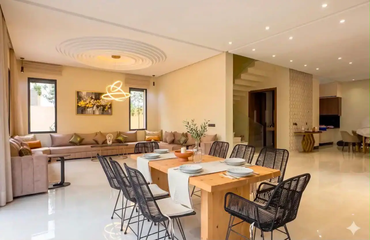 Villa premium meublée à louer au domaine golfique Noria — Route de Tahanaout, Marrakech — Photo 2