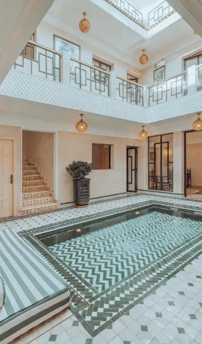Riad Maison d’hôtes agréée – 7 suites à vendre — Guéliz, Marrakech — Photo 12