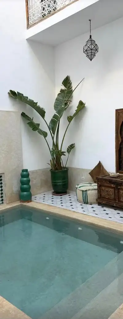 Riad 5 chambres – Maison d’Hôtes classée – Bab Doukkala / Dar El Bacha — Guéliz, Marrakech — Photo 4